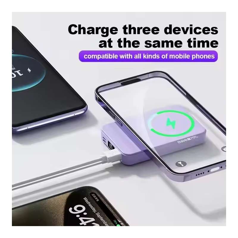 Lote PowerBank magnético 10000mAh 22.5w...